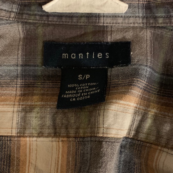 Mantles men’s flannel - Picture 2 of 3